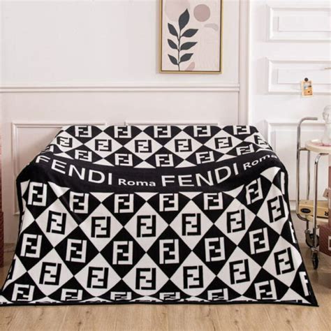 fendi throw blanket